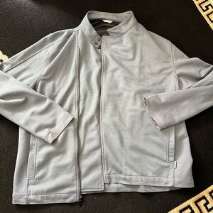 Calvin Klein Gray Zip-up Jacket USED